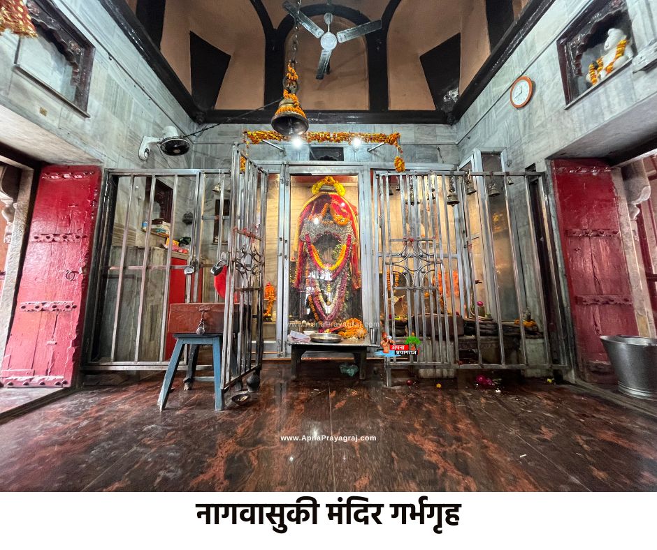 नागवासुकी मंदिर गर्भगृह